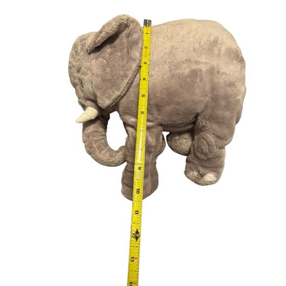 IKEA DJUNGELSKOG Elephant Plush Stuffed Animal Gray 13” Soft Toy - Retired - Picture 6 of 7